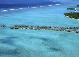 China Belize/bungalow de Maldivas Overwater com aço claro, sobre os bungalows da água fornecedor