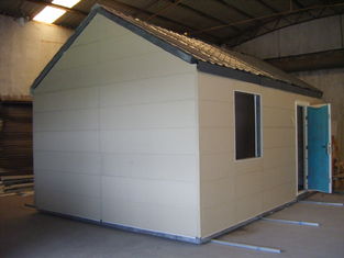 China Casas modulares móveis claras de construção de aço/casa modular pequena dobrável da casa pré-fabricada fornecedor