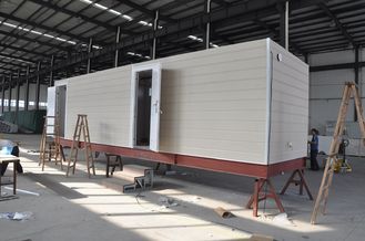 China Casa móvel da cabine da casa pré-fabricada/casas modulares casa pré-fabricada da armação de aço para a casa de protetor fornecedor