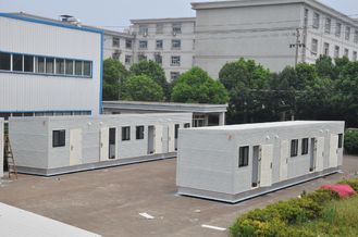 China Branco pré-fabricado moderno móvel das casas das casas modulares uma casa da camada fornecedor