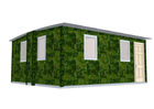 Monte rapidamente o bungalow das casas modulares da prova do terremoto/abrigo portátil da emergência