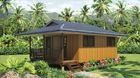 China Projeto de madeira da armação de aço leve, prova do ciclone da prova do terremoto, bungalow da casa pré-fabricada do estilo de Fiji fábrica