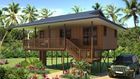 o bungalow de madeira Moistureproof da casa do projeto novo/SAA dirige bungalows da praia