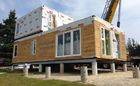 China Construções modulares casa de campo clara pré-fabricada do aço do calibre do andar da casa dois fábrica